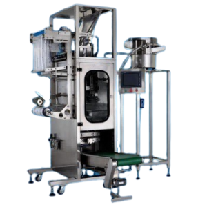 Dozak vertical packaging machine for liquid products