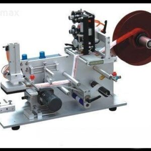Labelling machine for upper label sticking